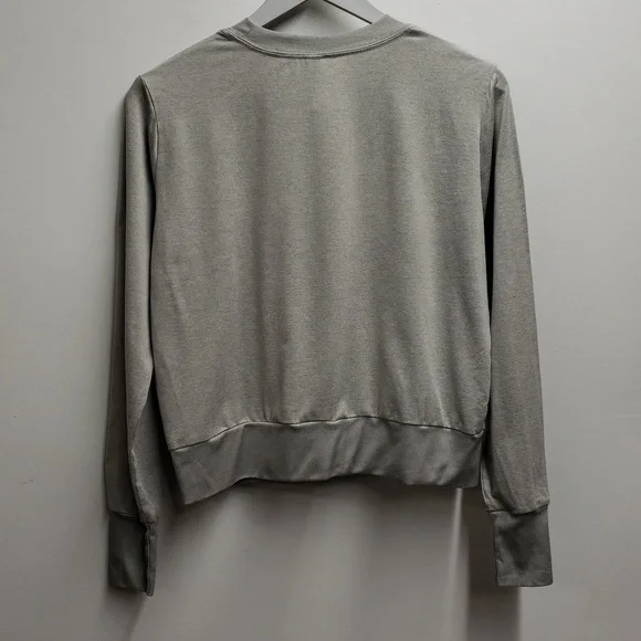 Vuori Women's Daydream Crew Eucalyptus Heather Grey Women's Size Medium - Picture 3 of 8